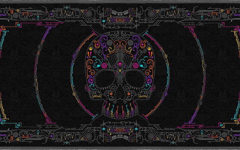 La Muerte Deskmat