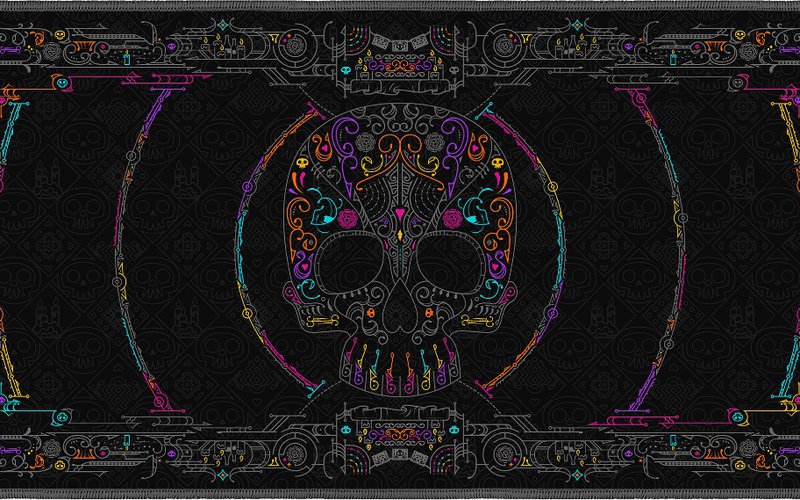 La Muerte Deskmat