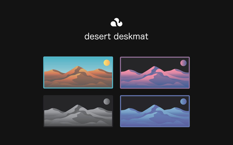 Desert Deskmats