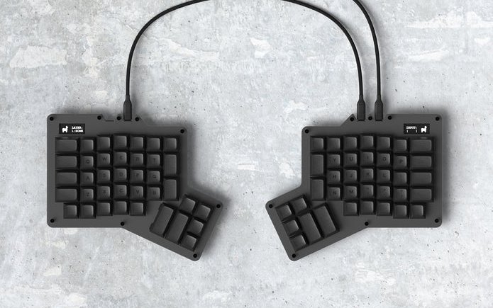 ErgoDox 76 "Hot Dox" V2 Mechanical Keyboard