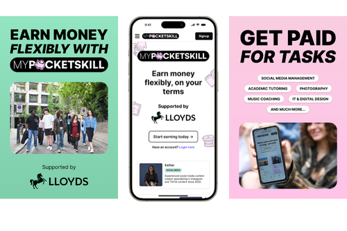 Lloyds teams up with MyPocketSkill to help university students become financially independent