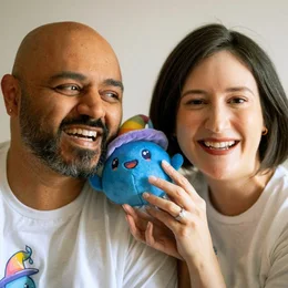 Neil and Lauren, co-founders of Mysh