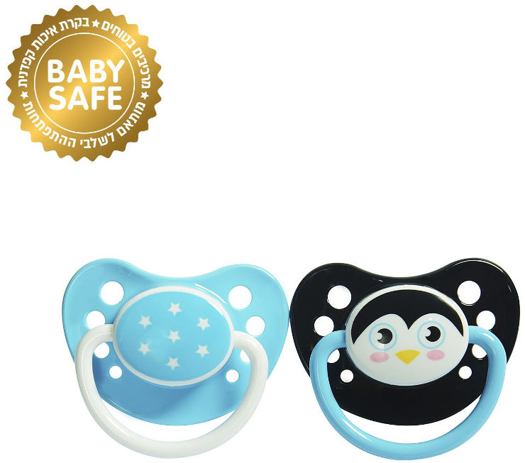 Silicone Orthodontic Pacifier for Boys +6 | Life Baby's