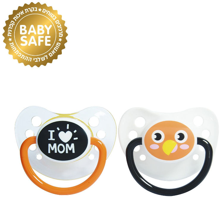 Latex Orthodontic Pacifier +6 | Life Baby's