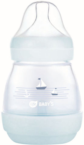 Anti-colic Baby Bottle - Blue +0 | Life Baby's