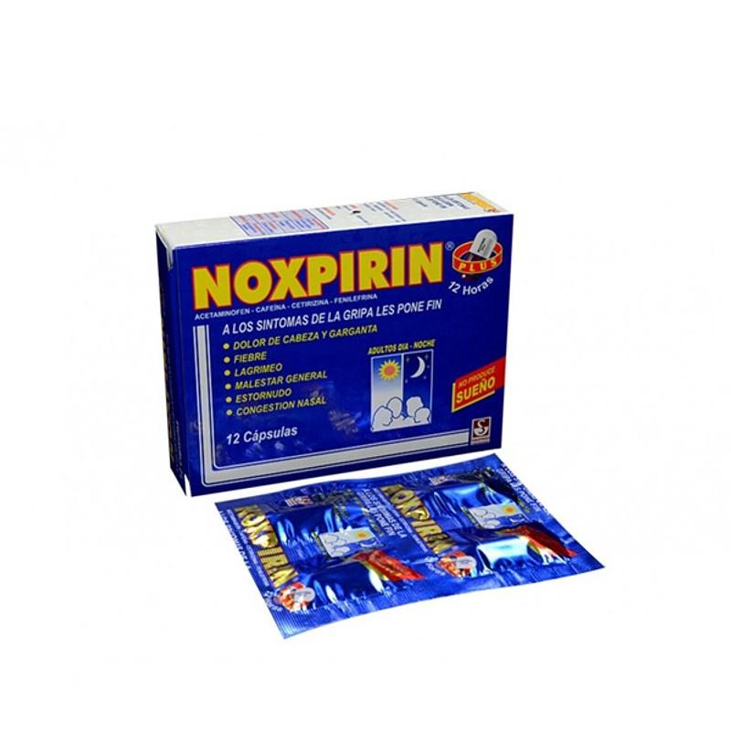 cajas registradoras  CAPSULA NOXPIRIN 7707355055831