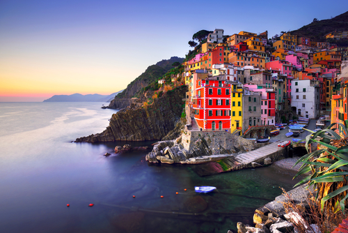 Cinque Terre im Herbst und Winter