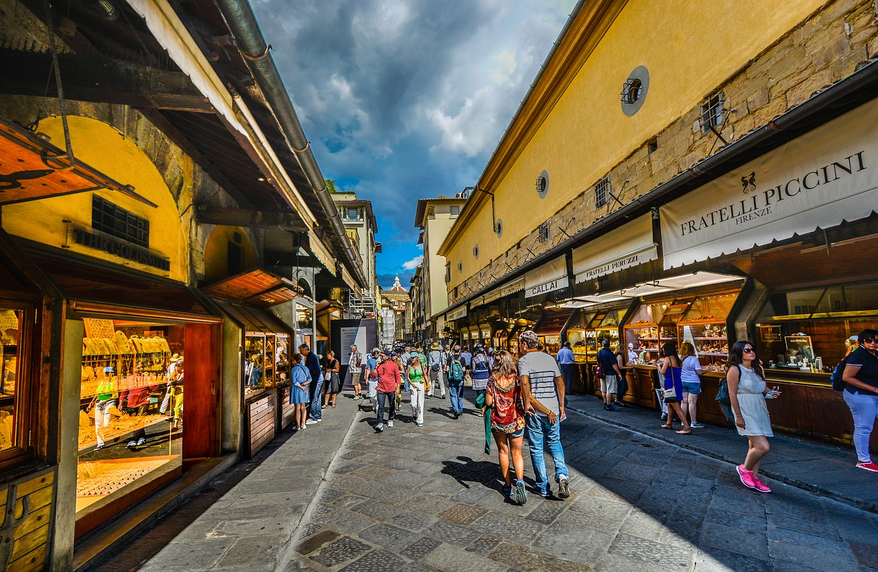 Wo gibt es die besten Luxus-Shops in Florenz?