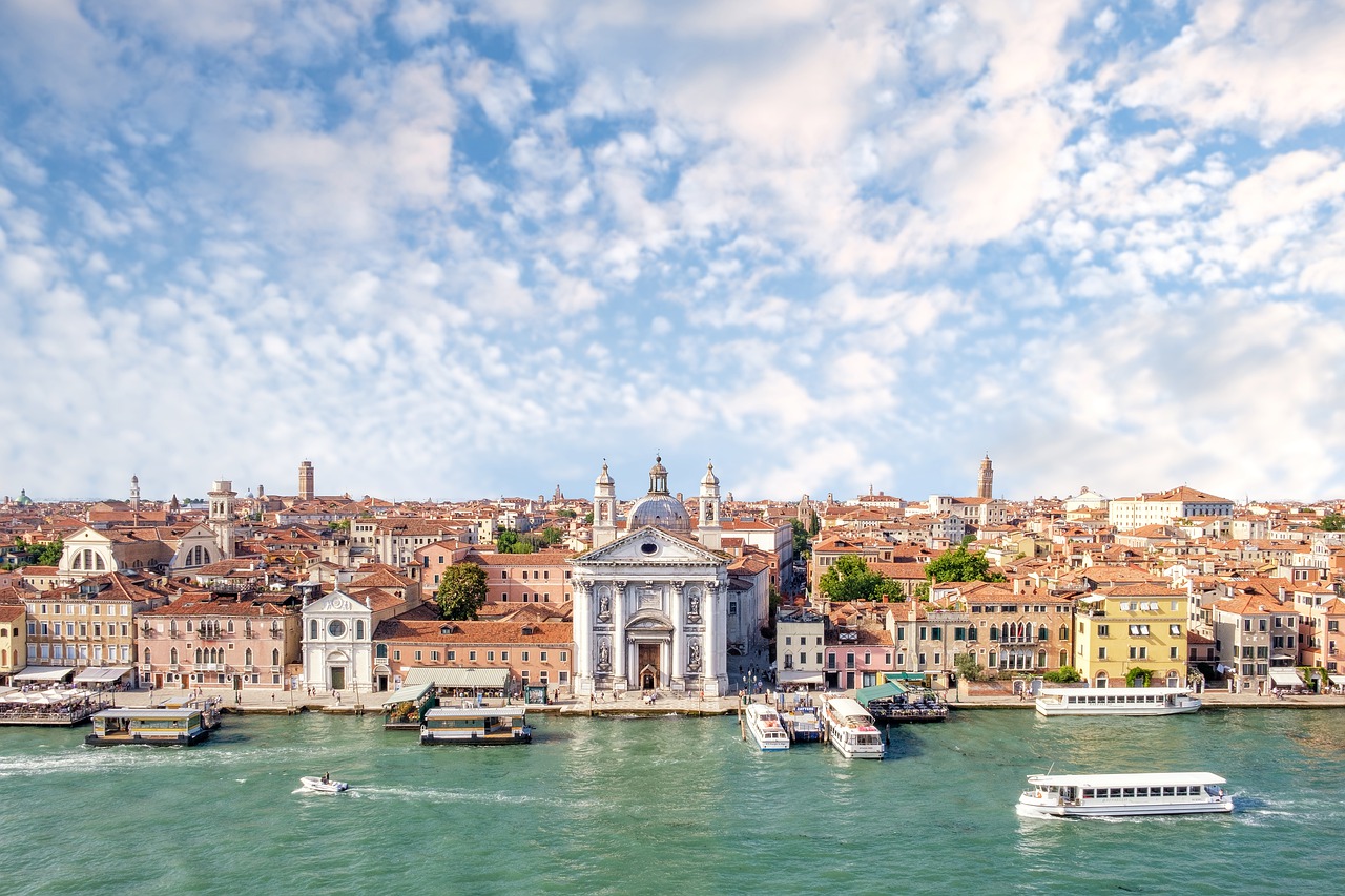 Calles de moda de Venecia