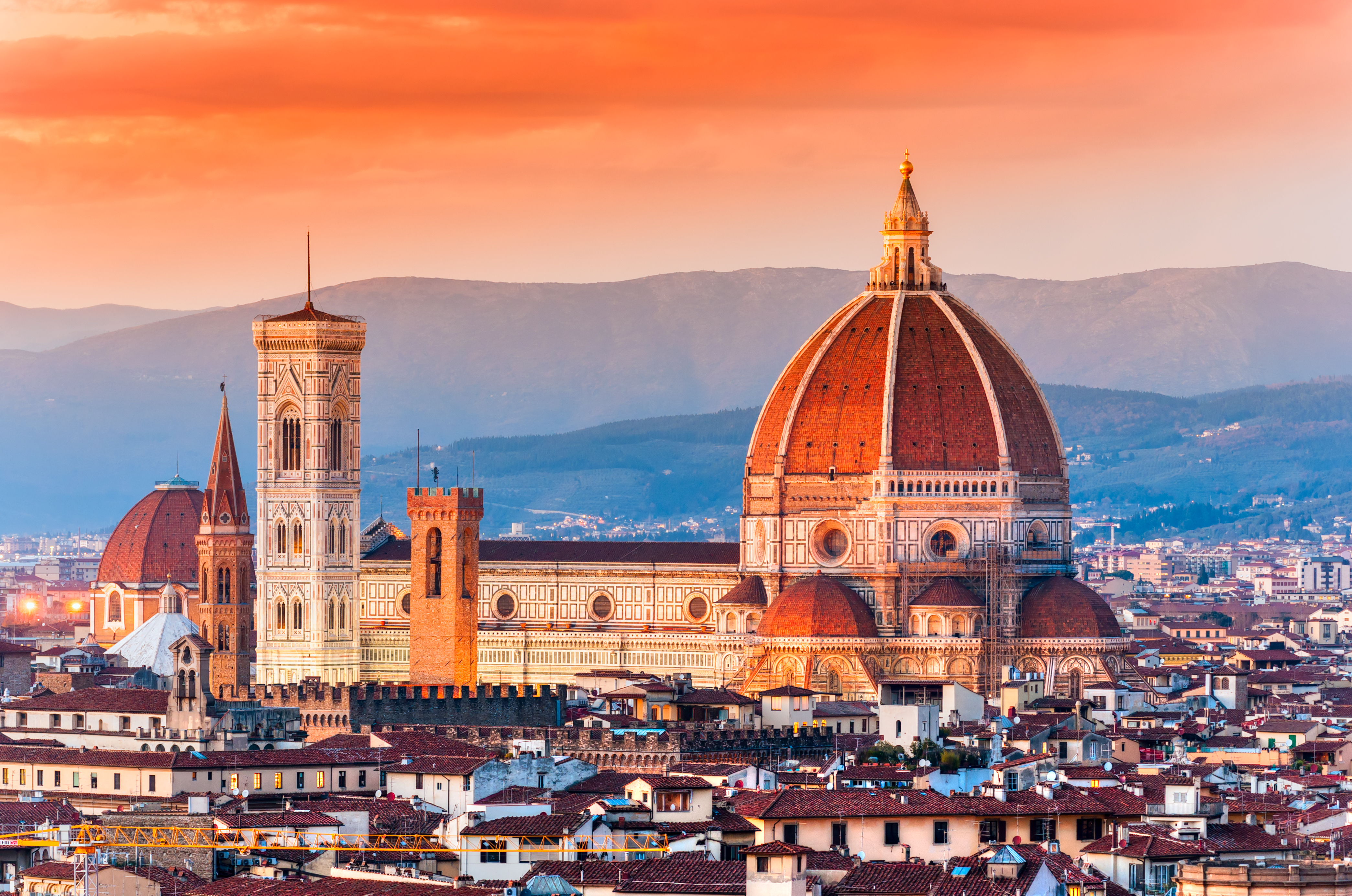 Meilleurs endroits pour voir le coucher de soleil à Florence