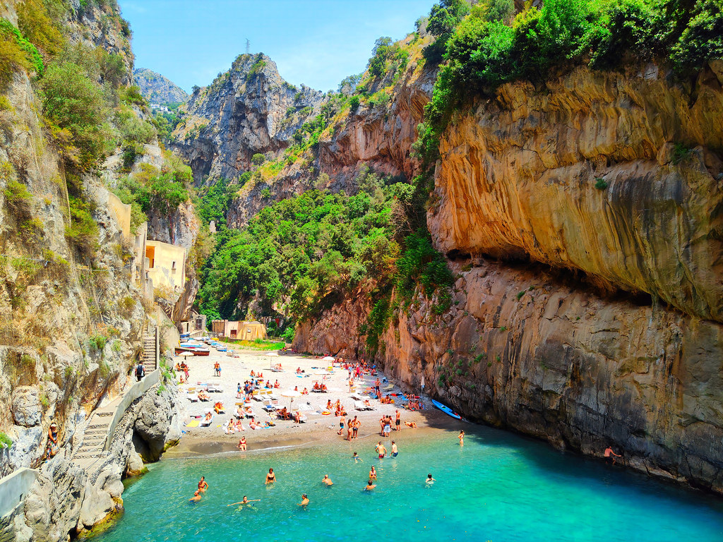 5 plages étonnantes de la côte amalfitaine