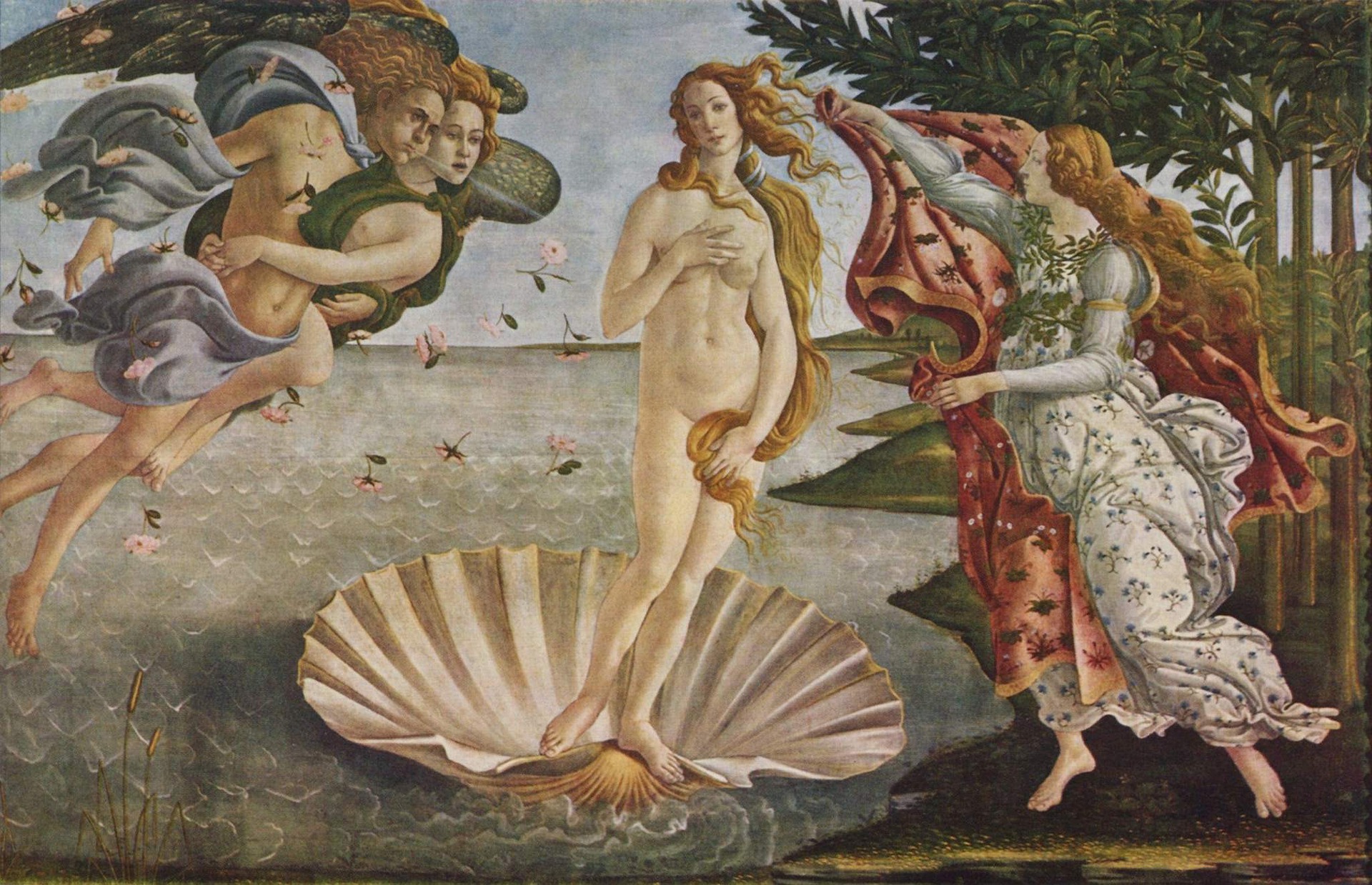 The Birth of Venus’ at the Uffizi Gallery