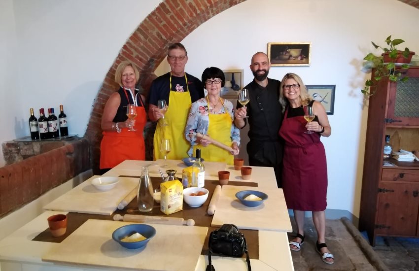 cooking class in chianti