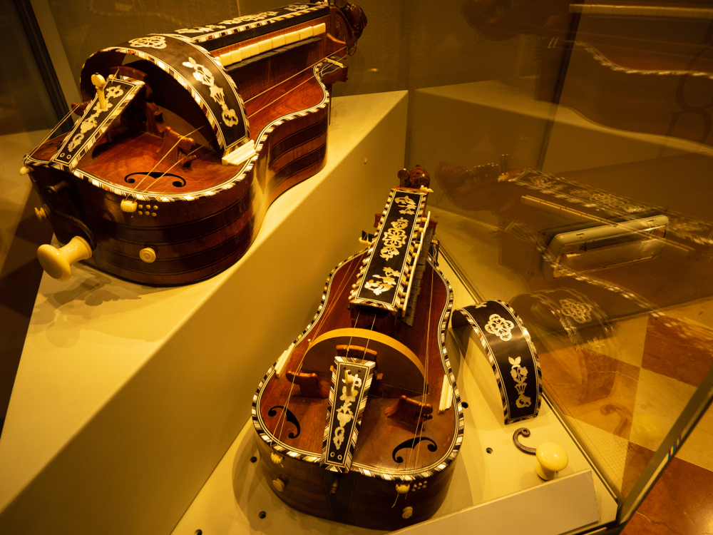 Musical instruments at Galleria dell'Accademia