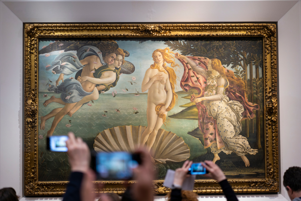 La nascita di Venere, Sandro Botticelli