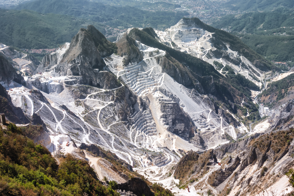 Marble Quarry in Carrara