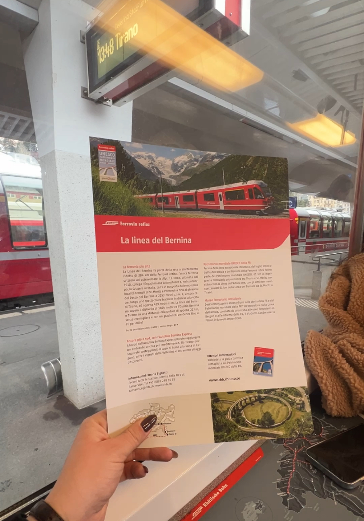 Wo beginnt und endet der Bernina Express?