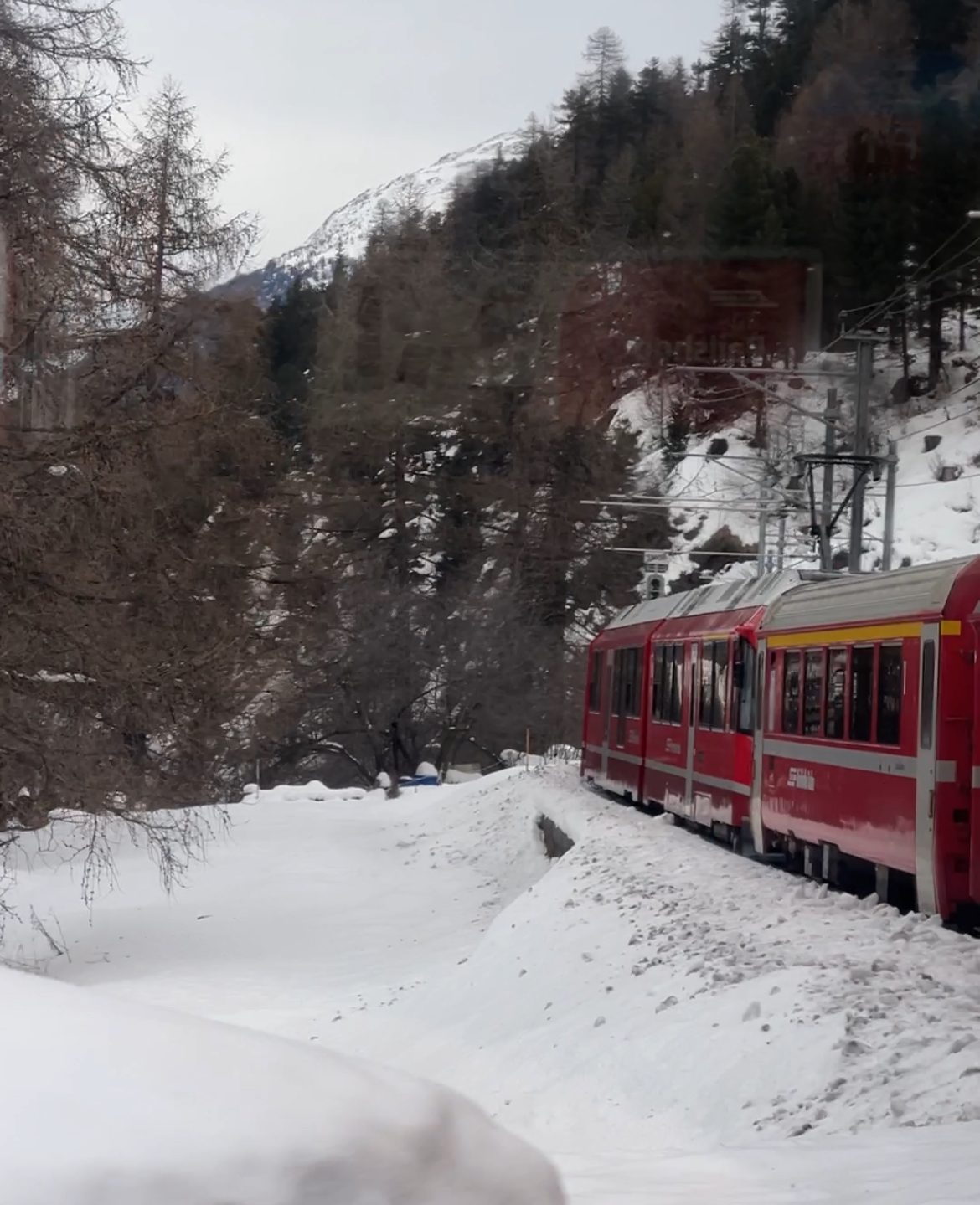 How often does the Bernina Express run?