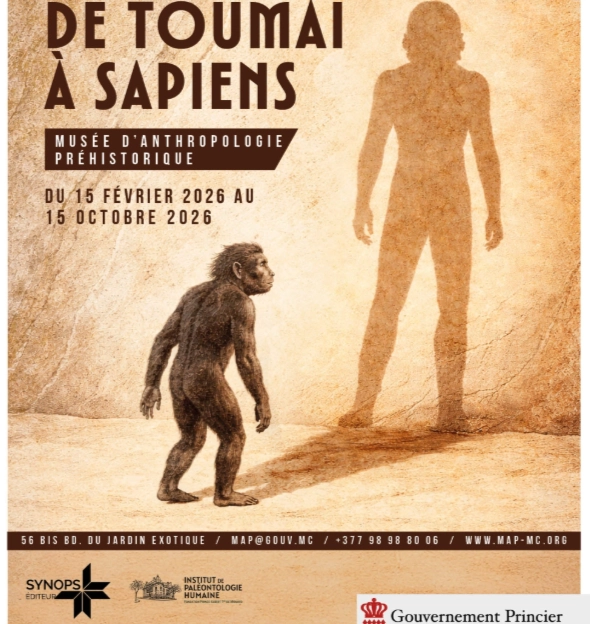 Mostra: Da Toumaï a Sapiens — Monaco