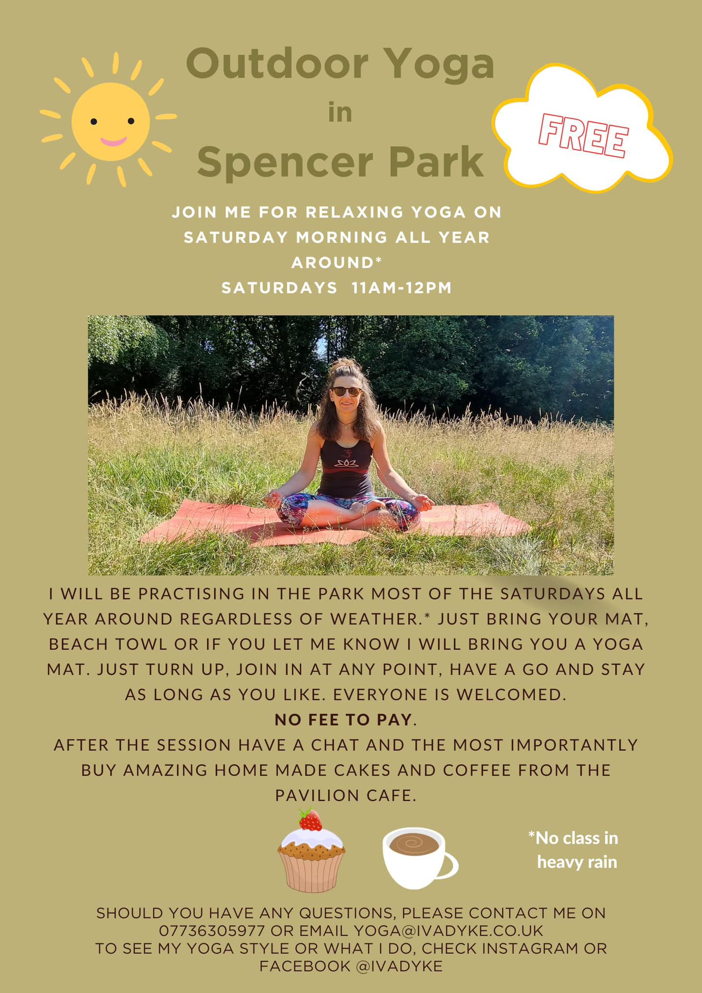 Outdoor Yoga in Spencer Park