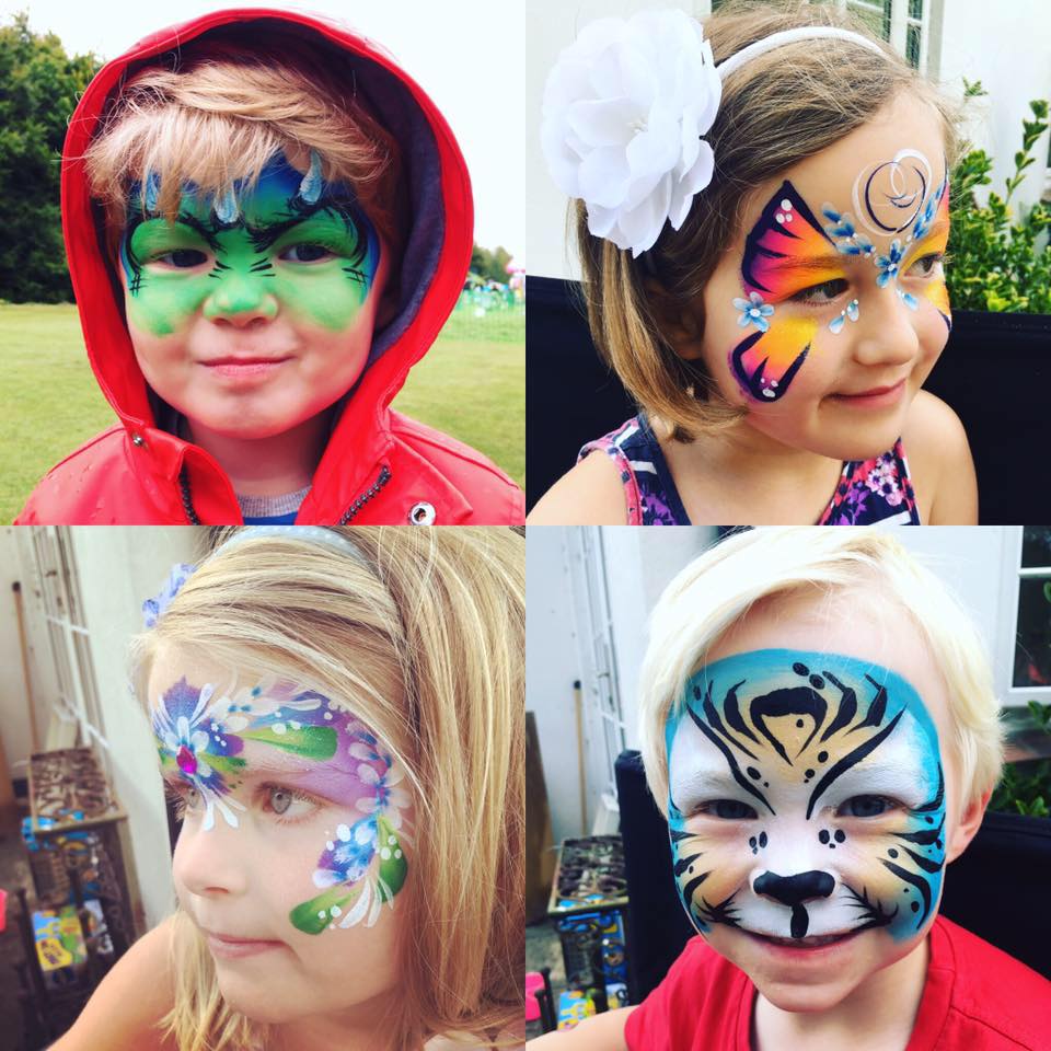 kids face painting ideas cat