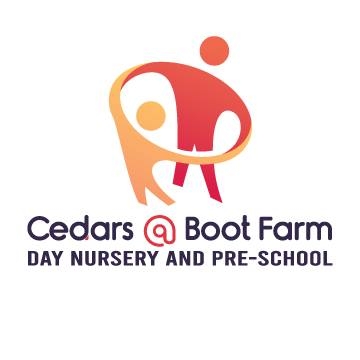 A logo for a nursery and pre-school

Description automatically generated