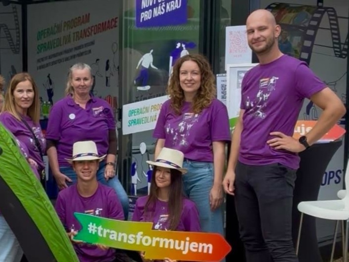 Tým Spravedlivé transformace na KVIFF