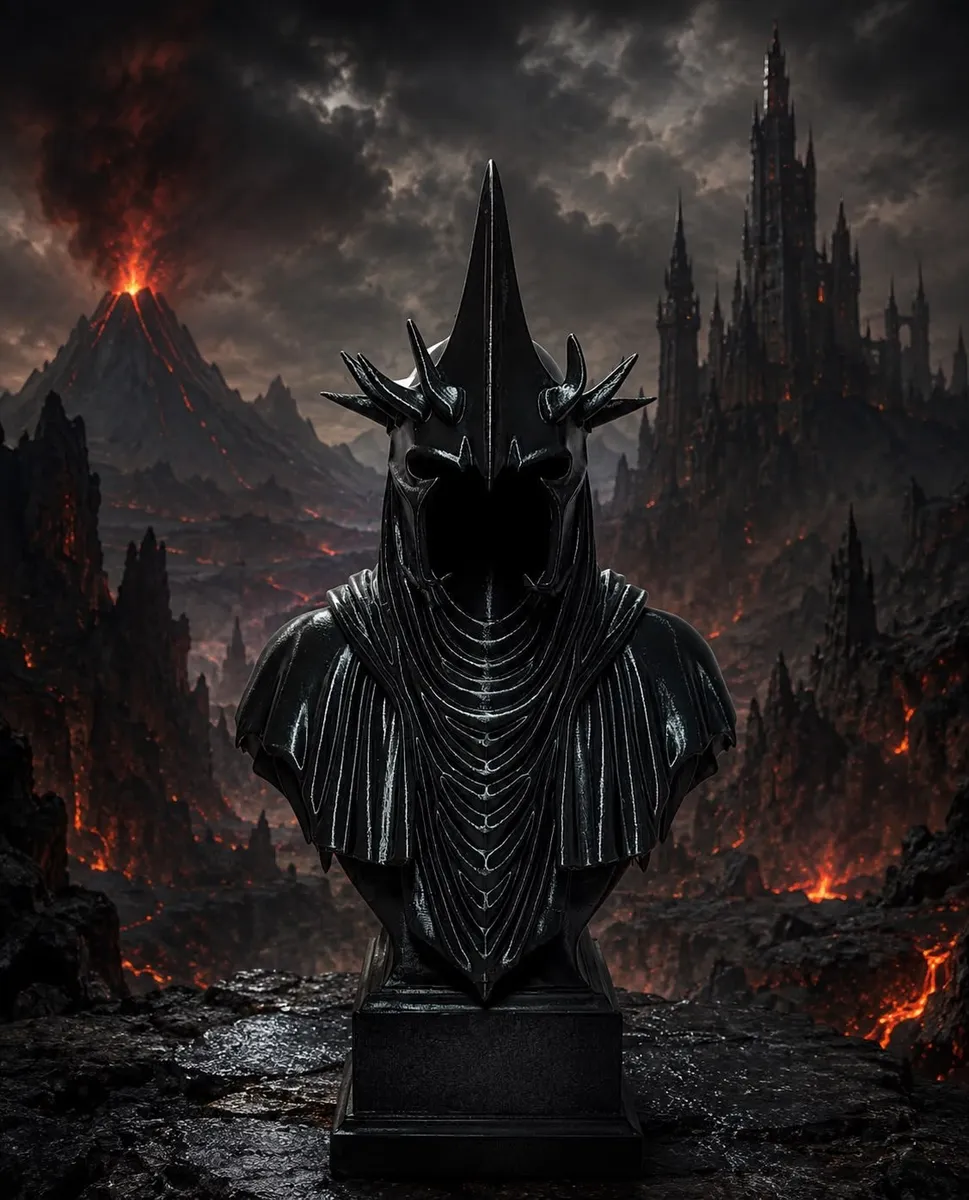 Busto do Rei Bruxo de Angmar