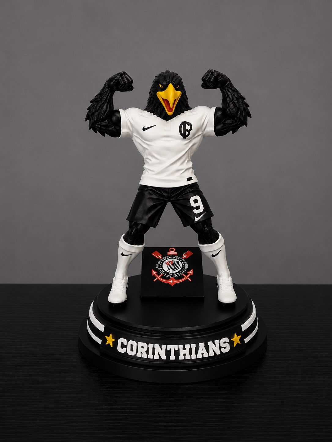 Mascote do seu time em miniatura