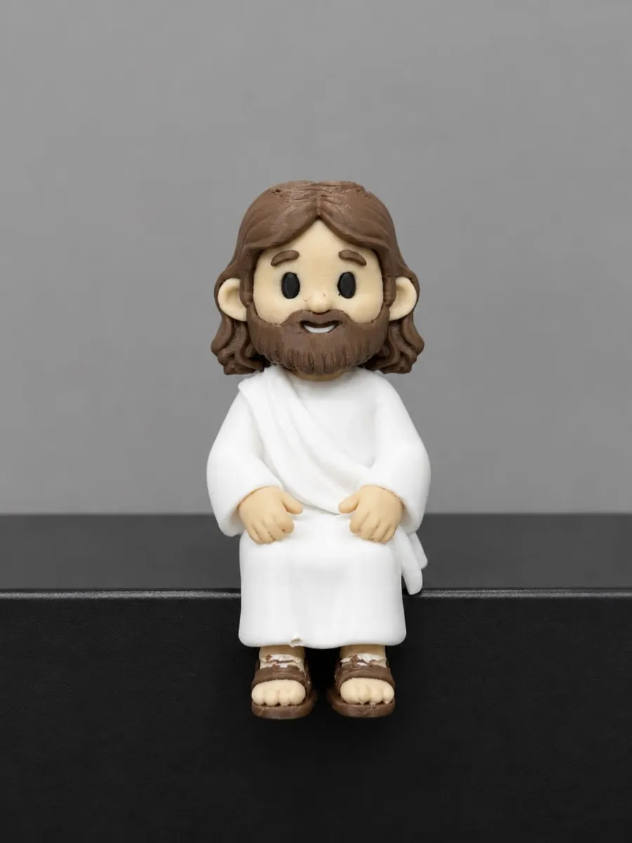 Mini Jesus sentado decorativo