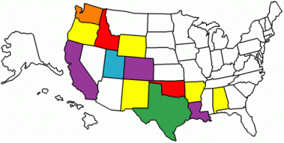 VisitedStatesMap