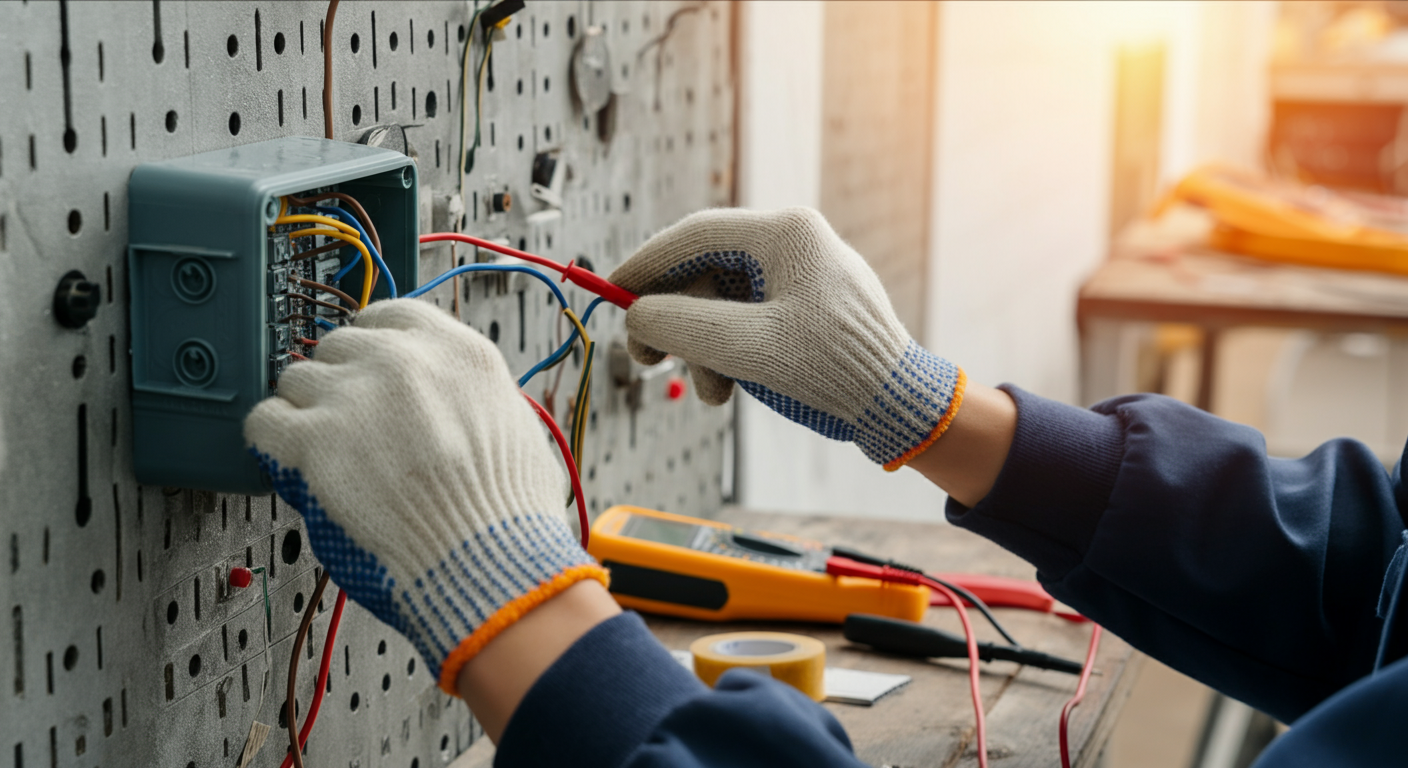 Détail technique de l'installation des fondations en béton armé sur un chantier, illustrant le coût des matériaux structurels.