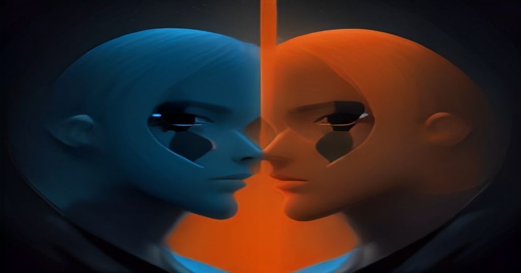 Two AI agents in conflict over a shared codebase, illustrating multi-agent coordination failure