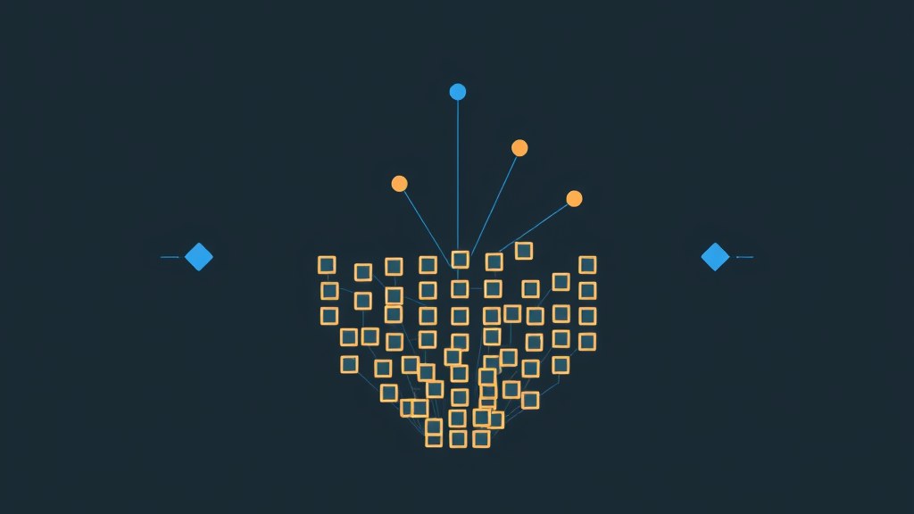 Diagram showing many generated report nodes crowding a filter while only a few pass through as validated findings