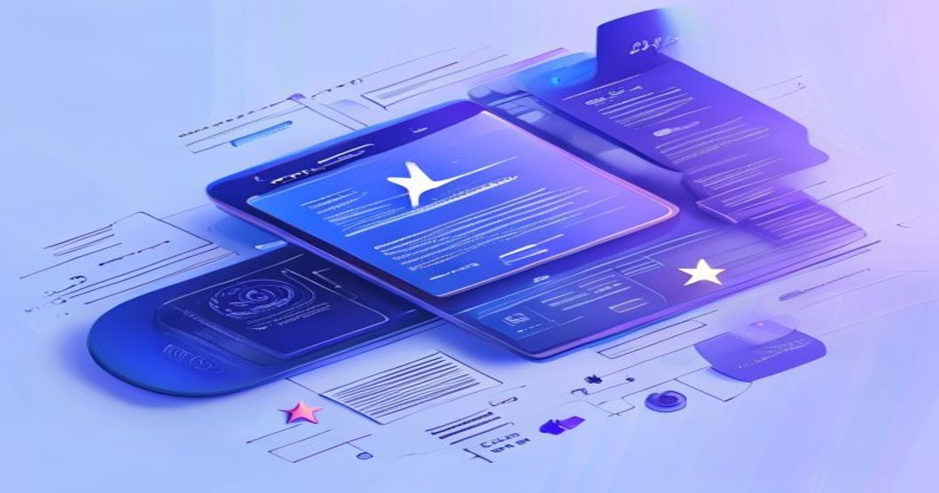 Meta signs EU AI Act transparency code — editorial illustration with Meta branding and AI labeling concept