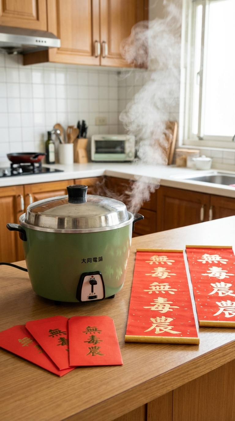 年菜加熱步驟：使用電鍋或隔水加熱還原美味