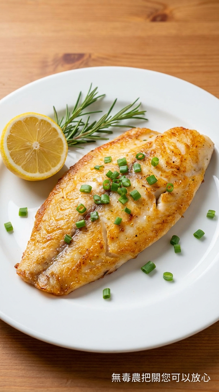 步驟三：撒上蔥花與檸檬汁提味盛盤