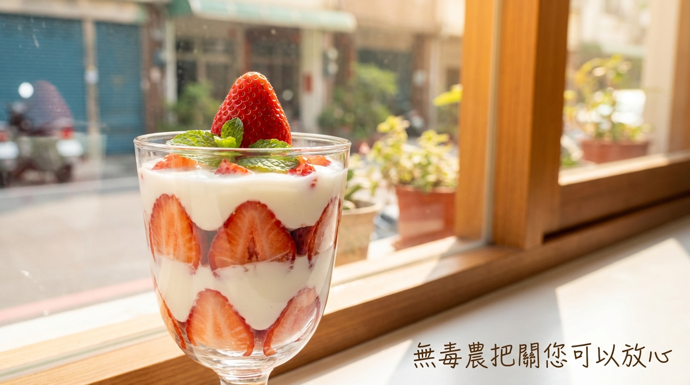 步驟3：組裝草莓優格杯