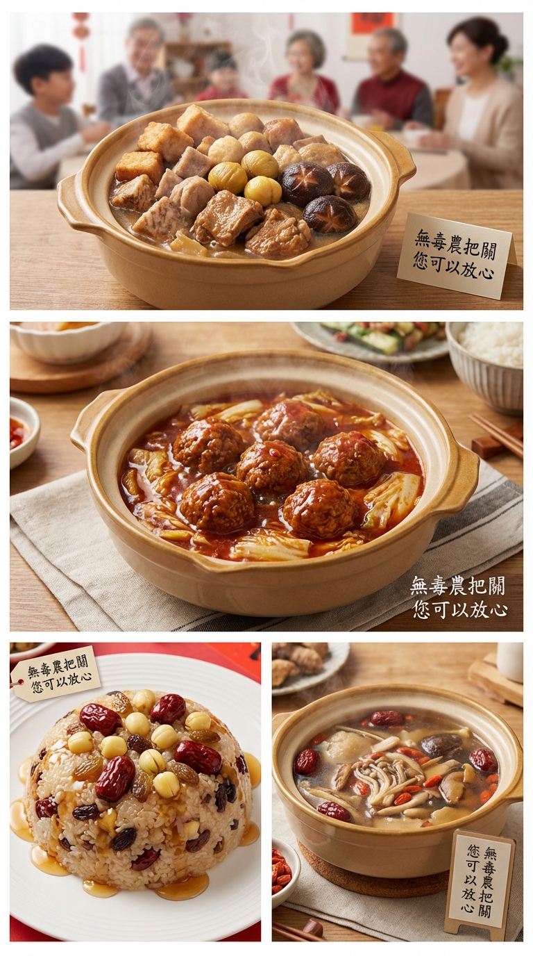 甜蜜八寶飯 - 無毒農把關您可以放心