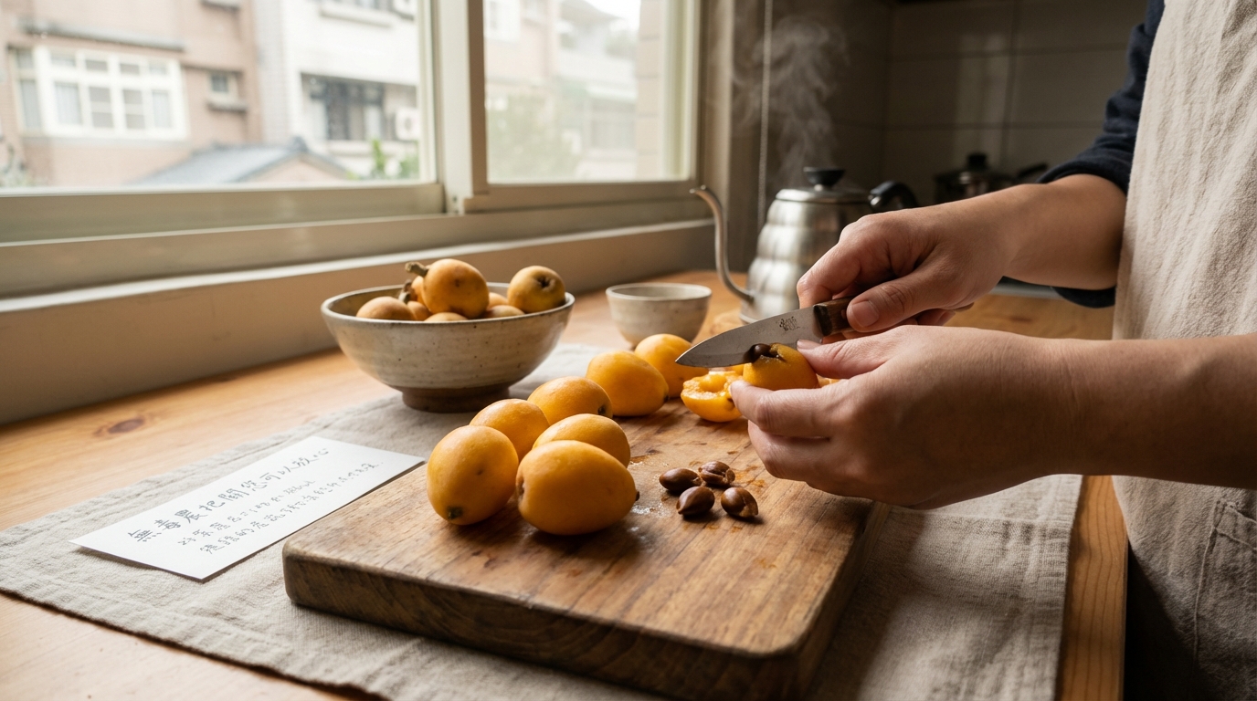 枇杷去皮去籽步驟圖