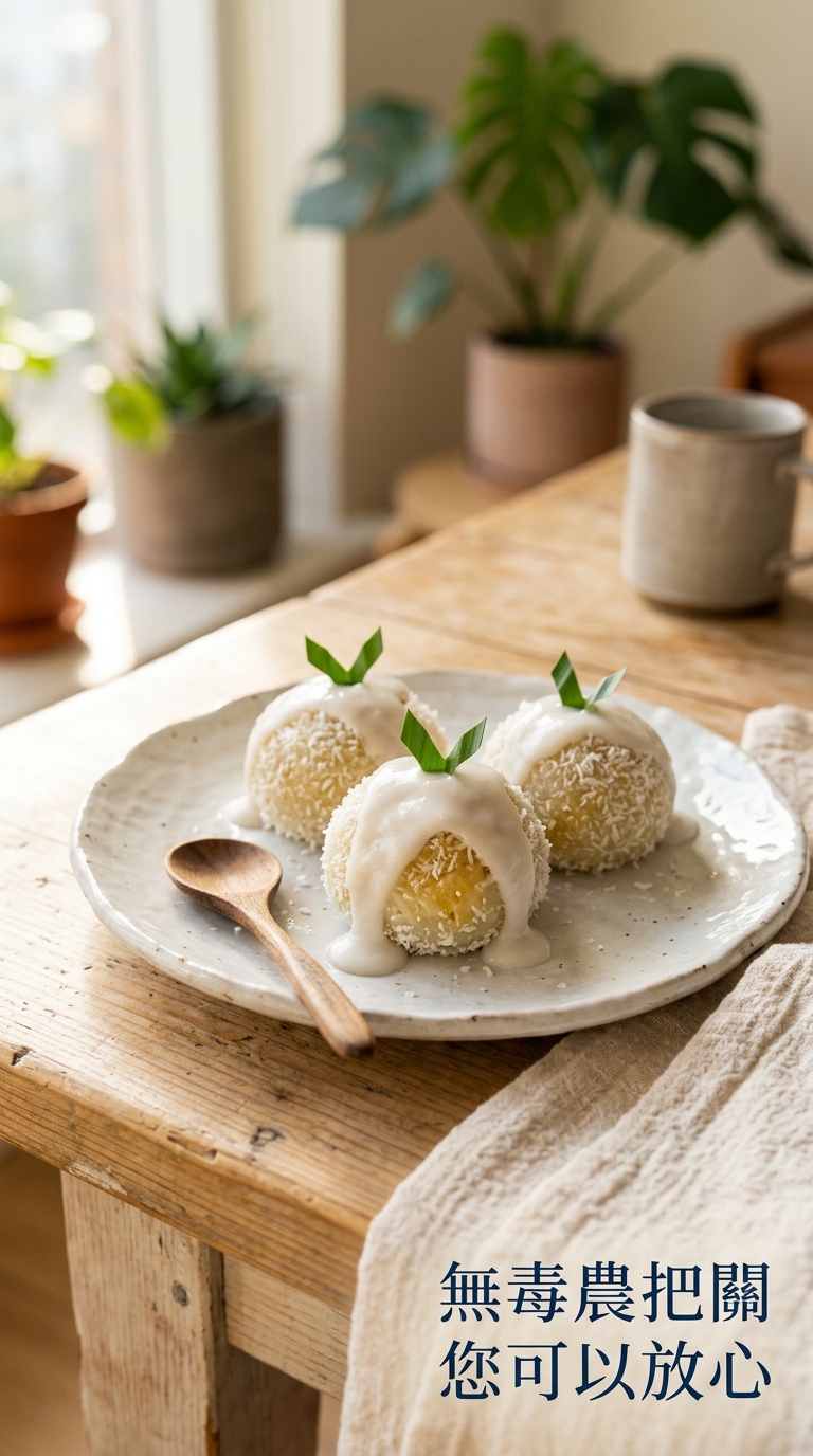 完成榴槤糯米球