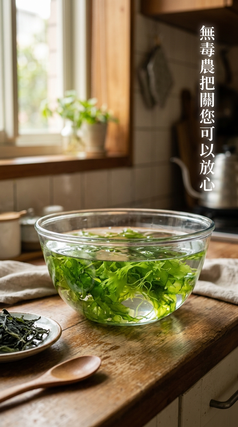 澎湖海菜清洗泡發