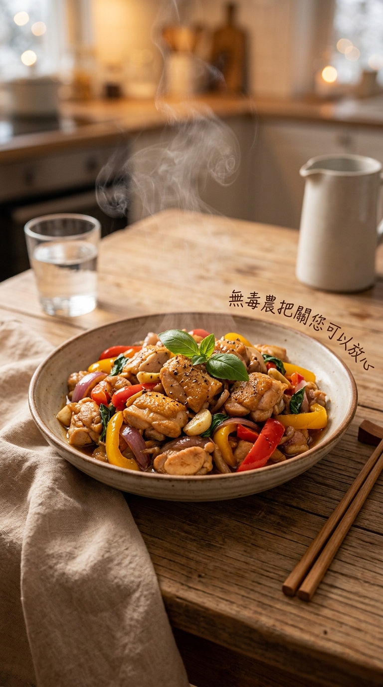 加入時蔬快炒步驟圖