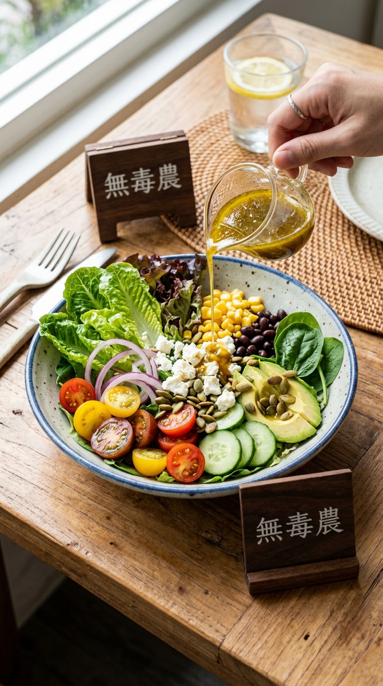 淋上醬汁，美味上桌