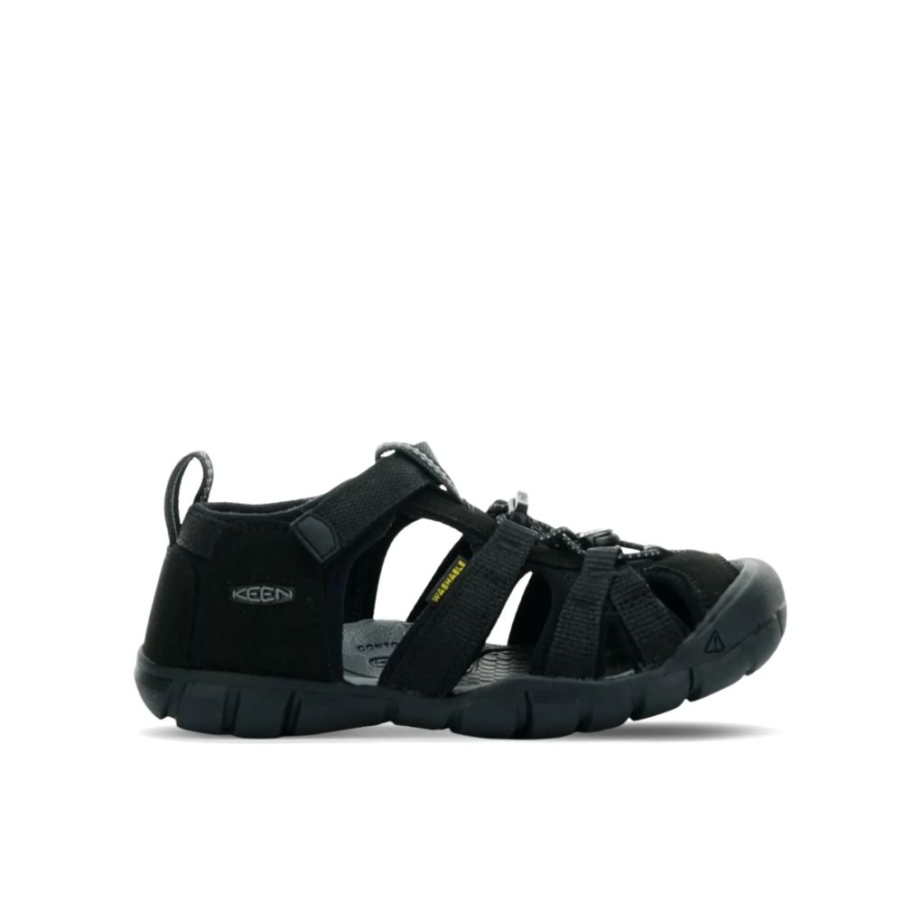 Dětské Barefoot Sandály KEEN SEACAMP II CNX black/grey