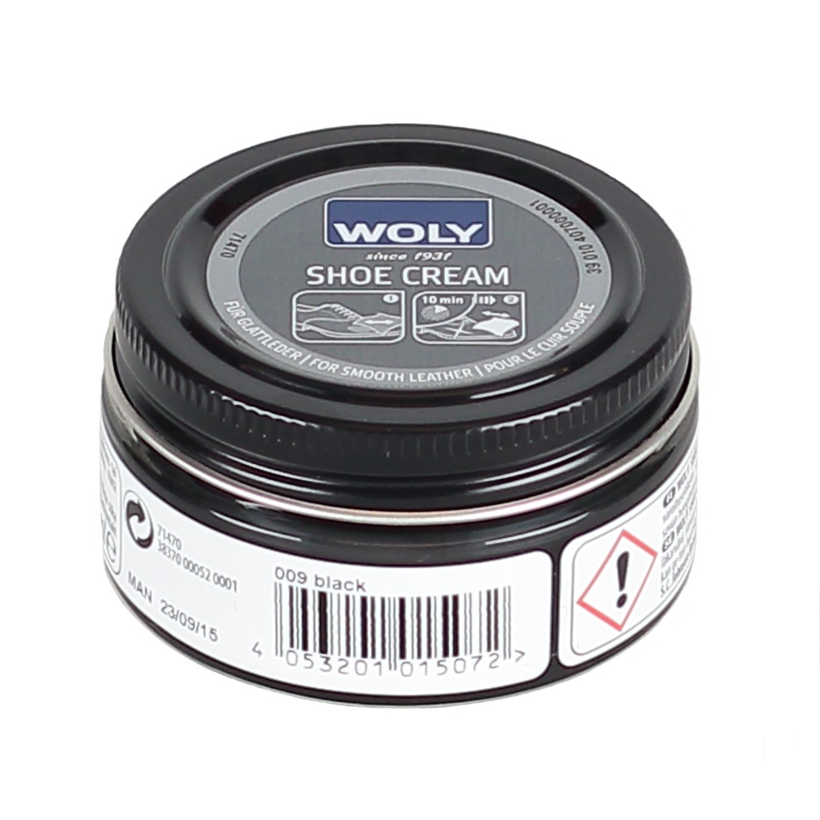 Woly Shoe Cream Musta 50ml