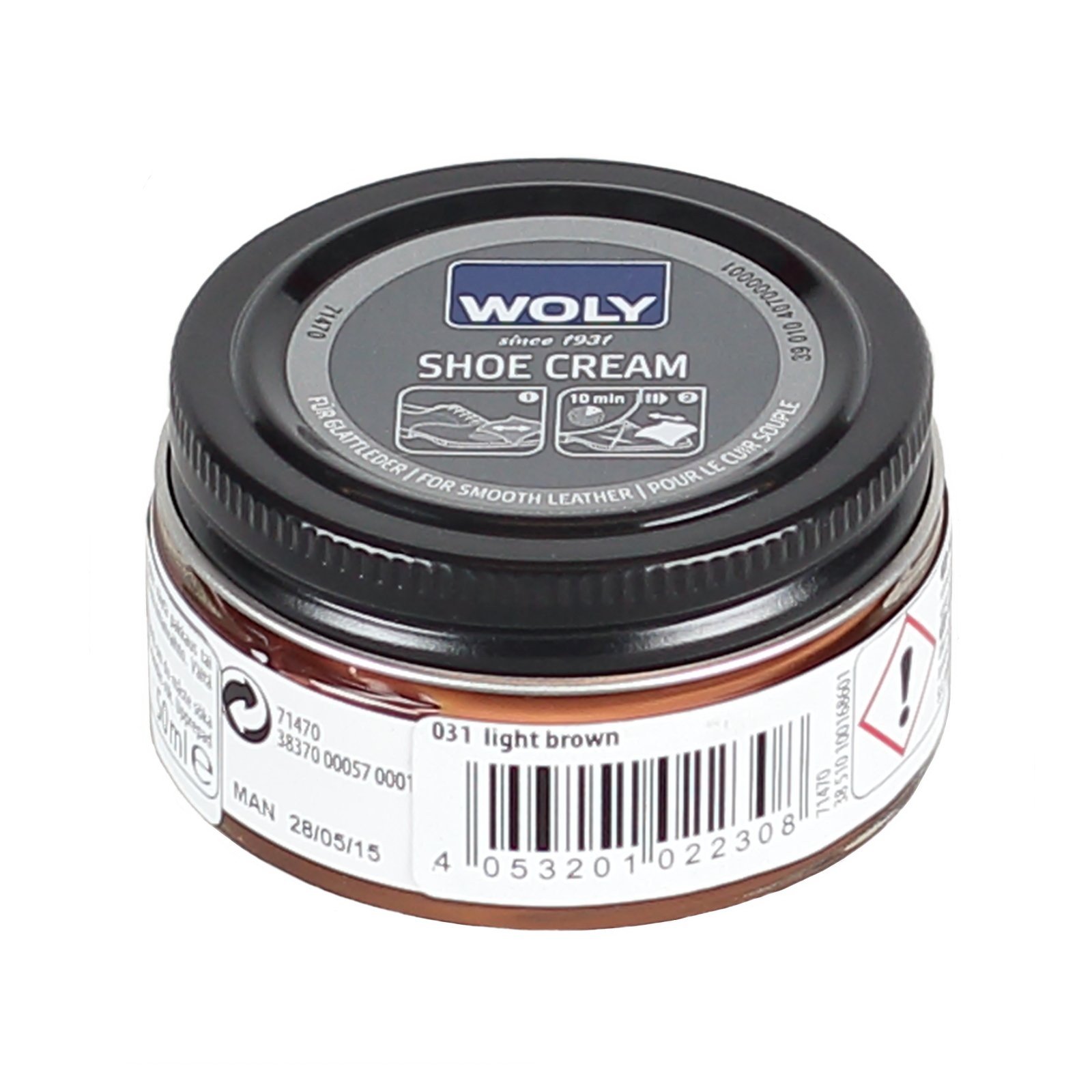 Woly Shoe Cream V.ruskea 50ml