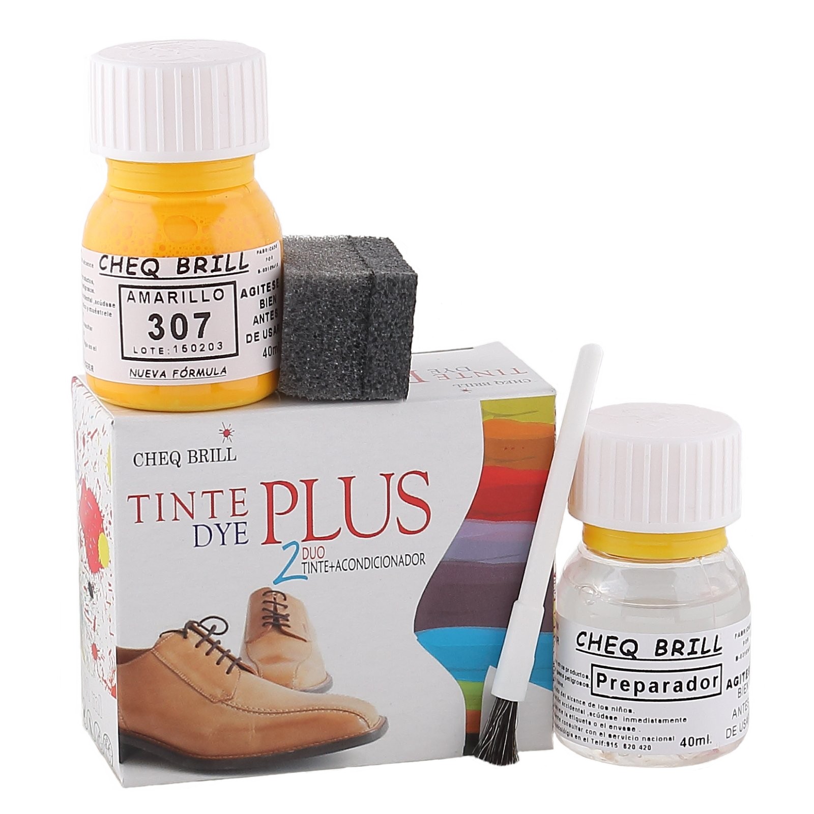 Dye Plus Nahkamaali 307 Keltainen 40ml*