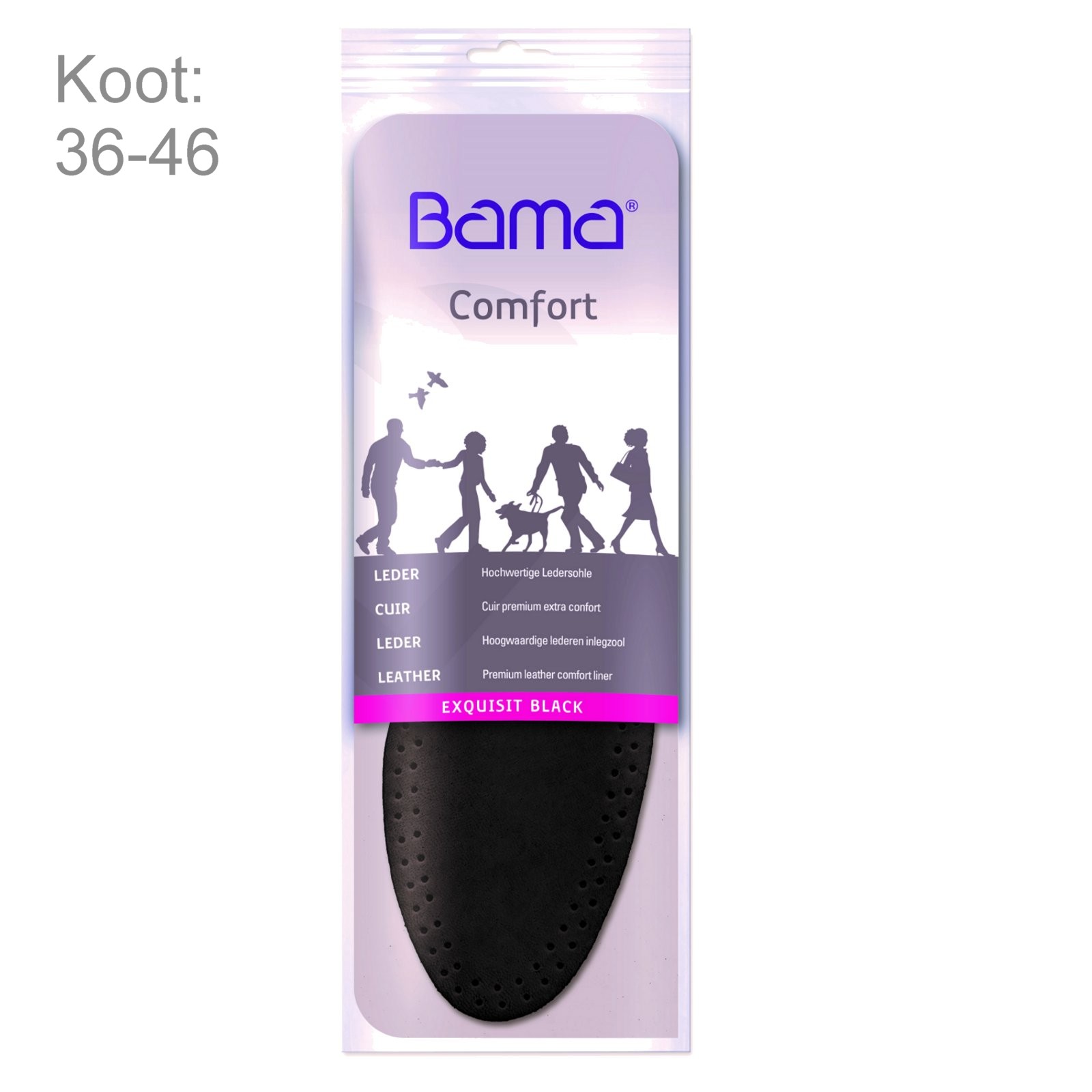 Bama Exquisit Black 36*