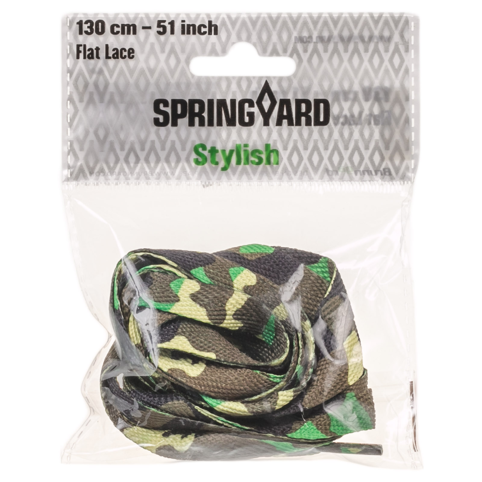 Springyard Laces 130cm CAMO *